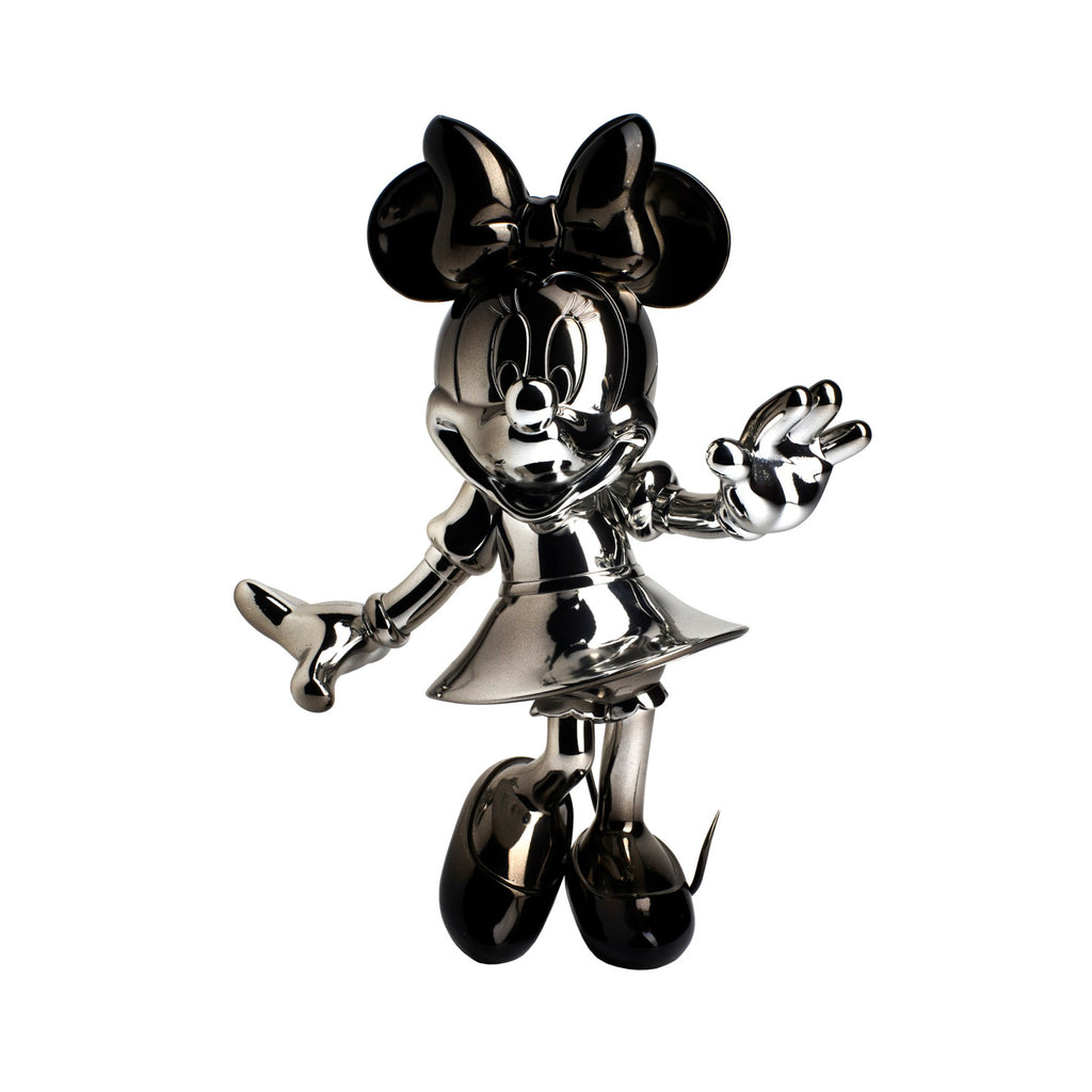Minie Mouse degrade sculpture by Leblon Delienne (Black Silver)