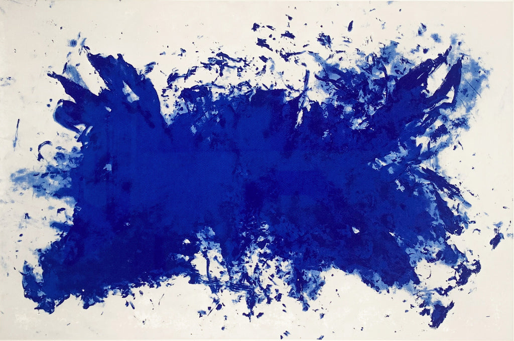 Hommage A Tennessee Williams Blue print by Yves Klein