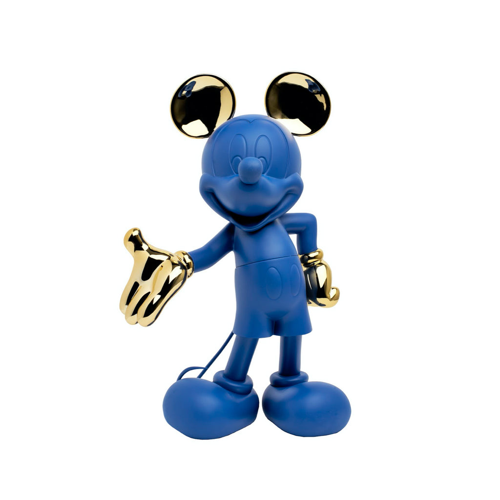 Mickey Mouse BICOLOR Sculpture by Leblon Delienne (Blue & Gold)