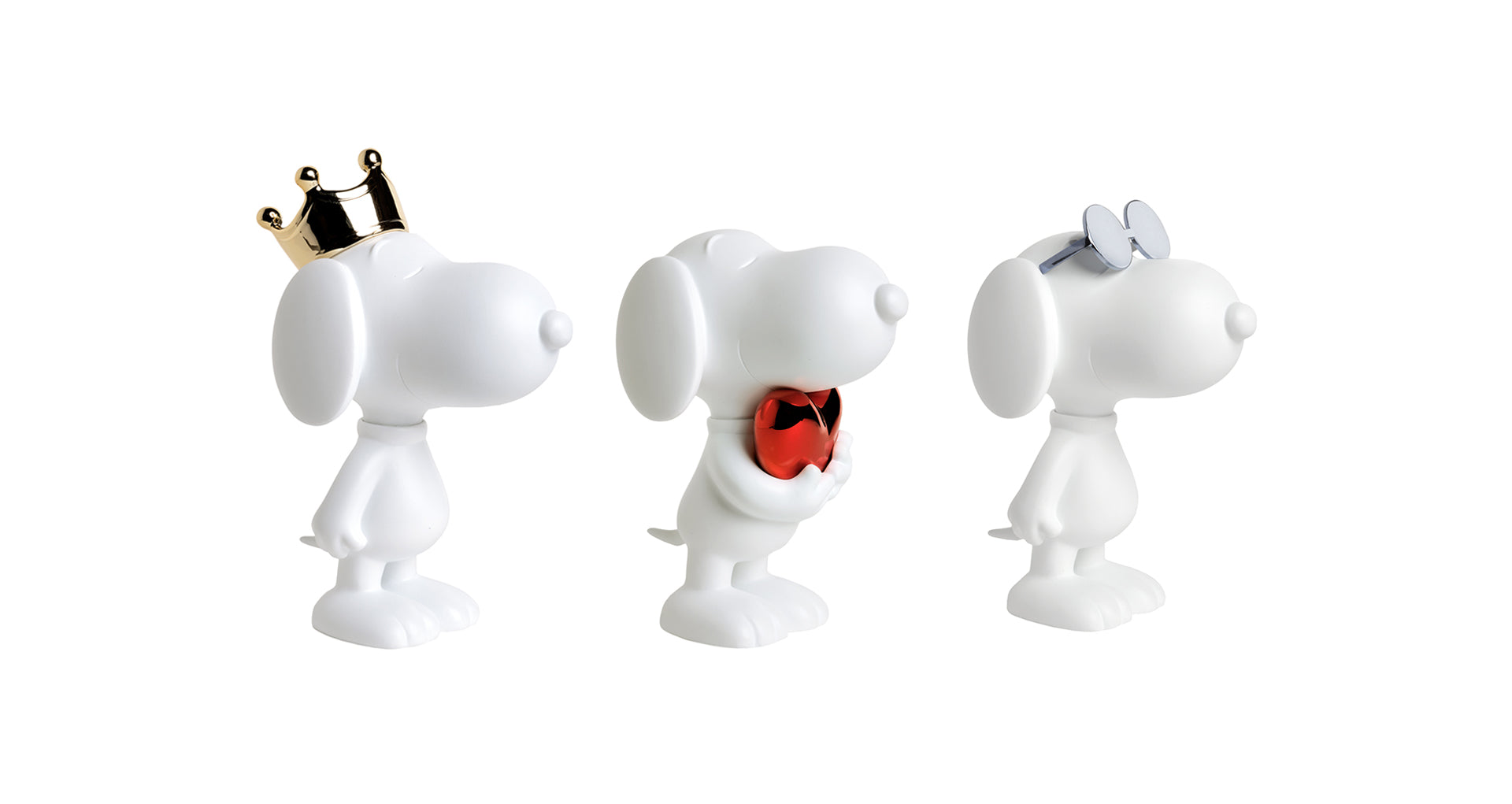 Snoopy Three Snoopy XS White (set of 3 pieces) – Mamush Gallery