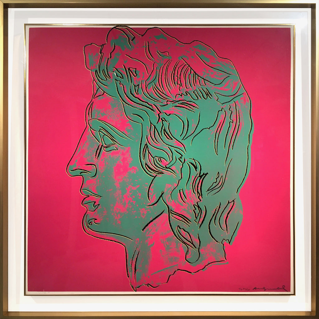 Alexander the Great Original Lithography numbered by Andy Warhol (Funchia)