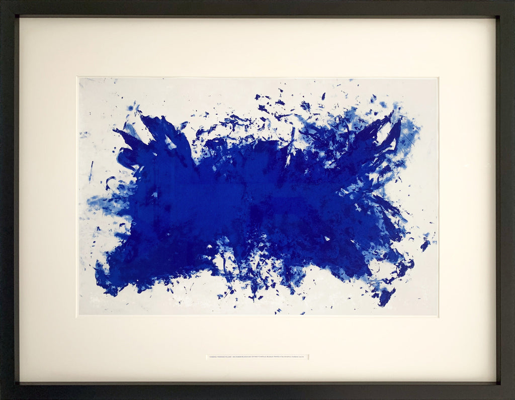 Hommage A Tennessee Wiliams by Yves Klein. Framed Art Print.