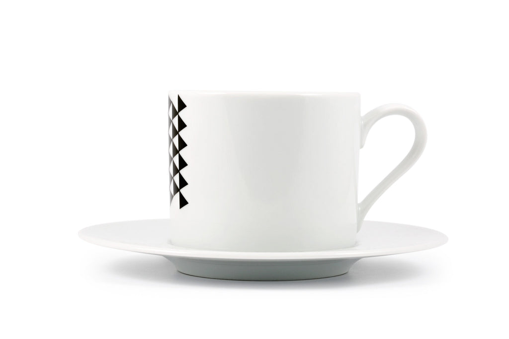 Coffee cup  by rotate design (Black and White)