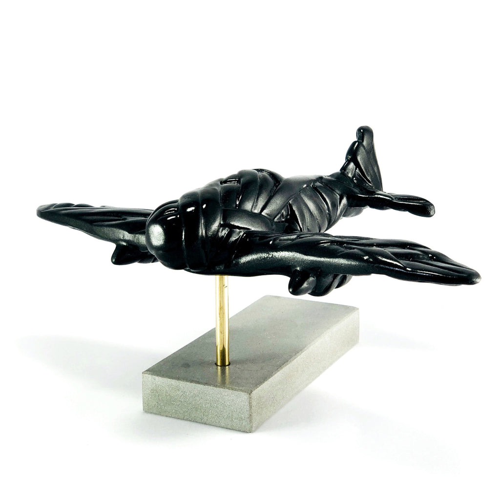 Airoplane Sculpture by Stathis Alexopoulos (blue)