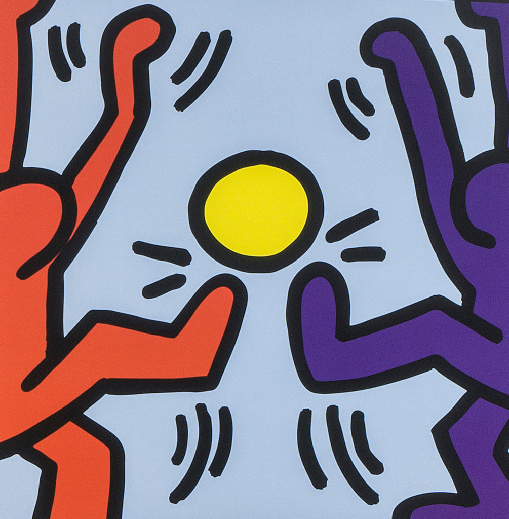 Keith Haring Details of Paintings