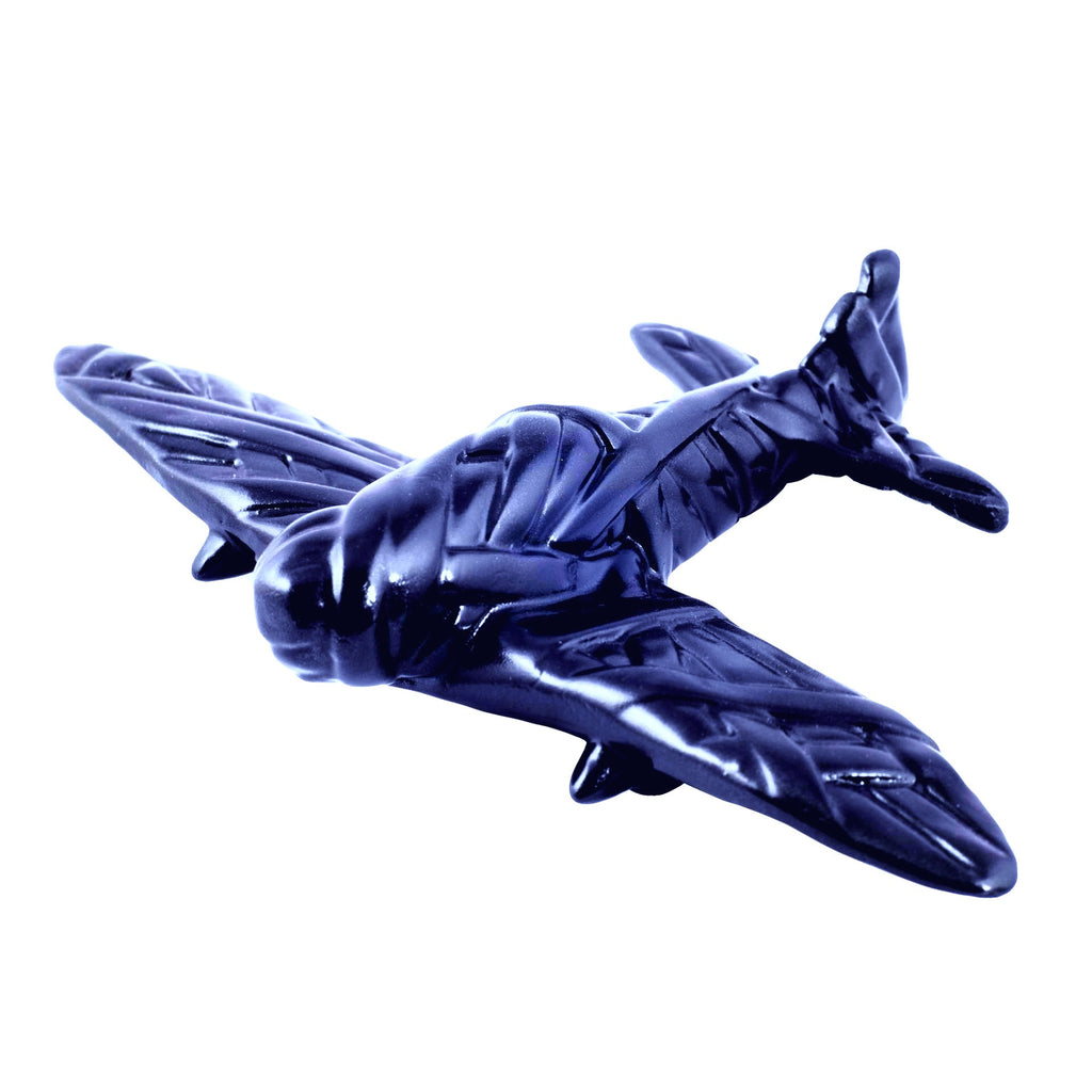 Airoplane Sculpture by Stathis Alexopoulos (blue marine)
