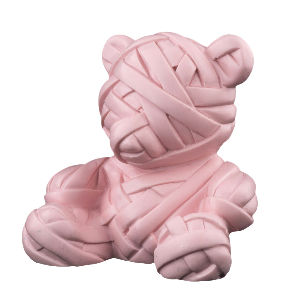 Teddy Bear sculpture by Stathis Alexopoulos  (baby pink)