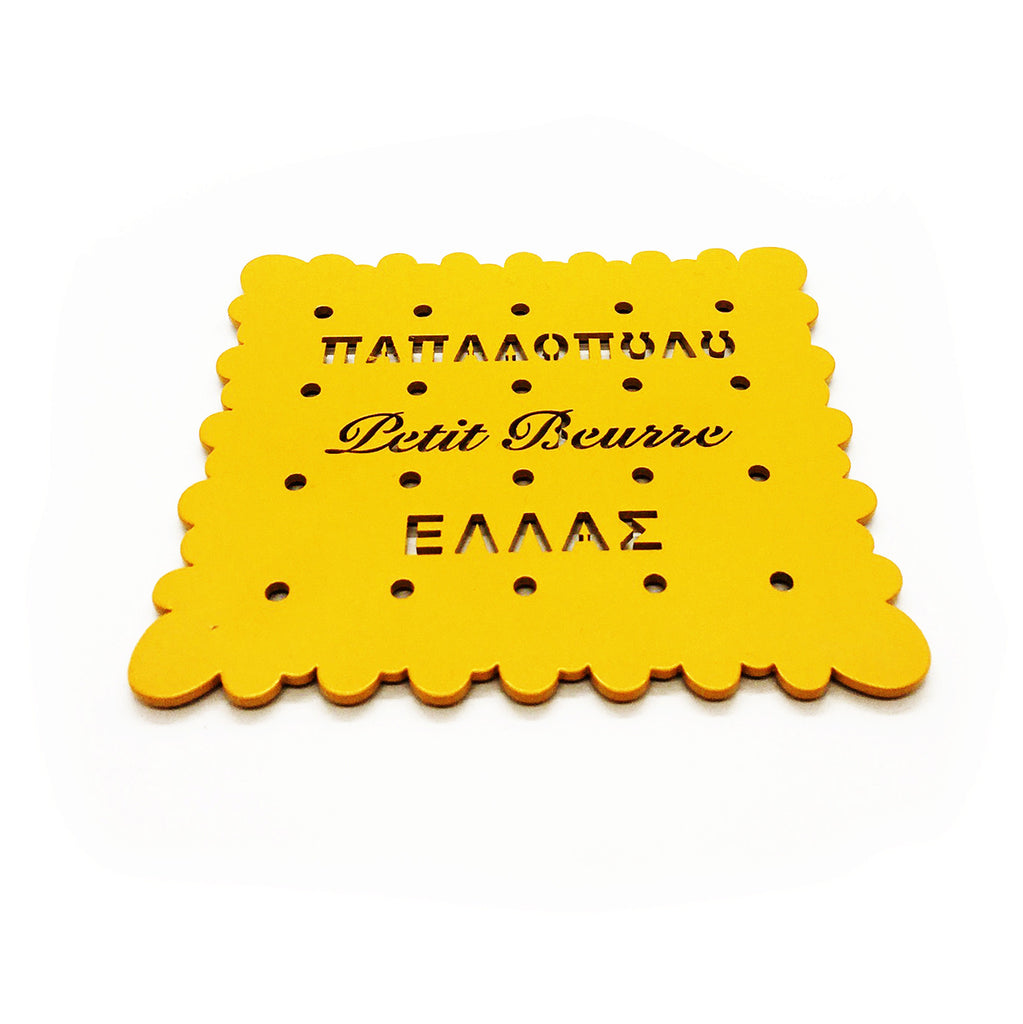 Biscuit Papadopoulou Ceramic by Christina Morali (Yellow)