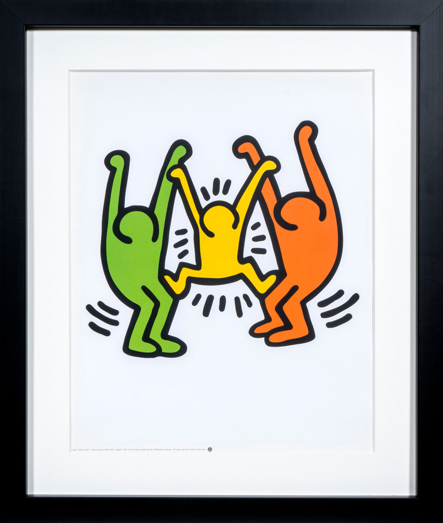 Keith Haring Paintings (Framed Prints)