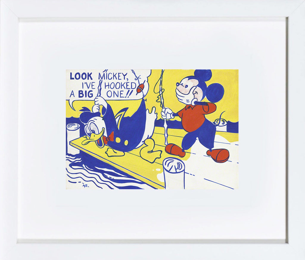 Look Mickey Print by Roy  Lichtestein