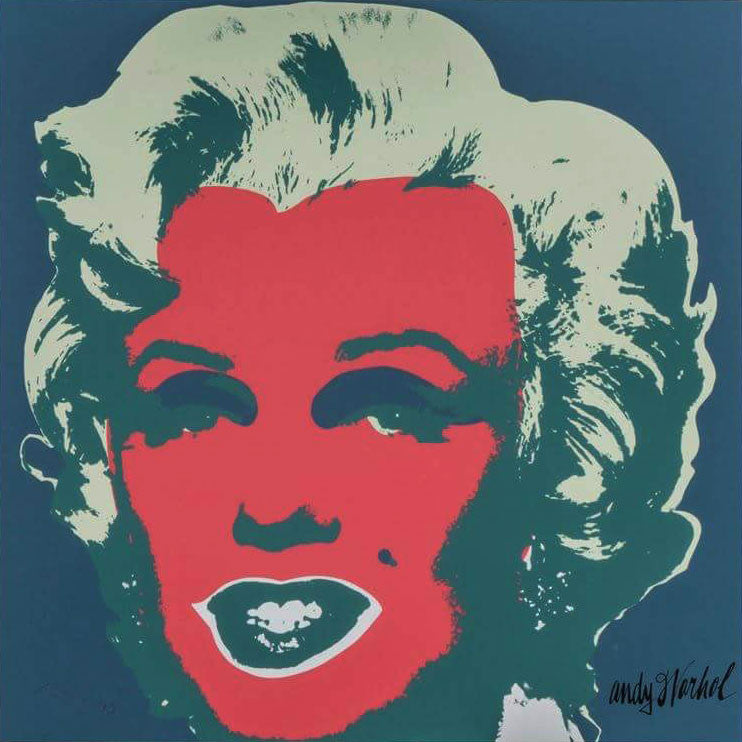 Marilyn Monroe Print by Andy Warhol