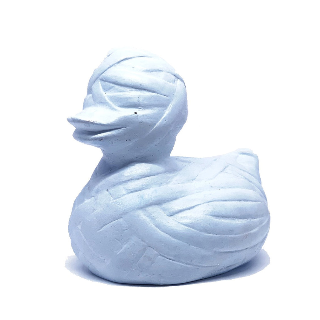 Duck sculpture by Stathis Alexopoulos (Baby Blue)