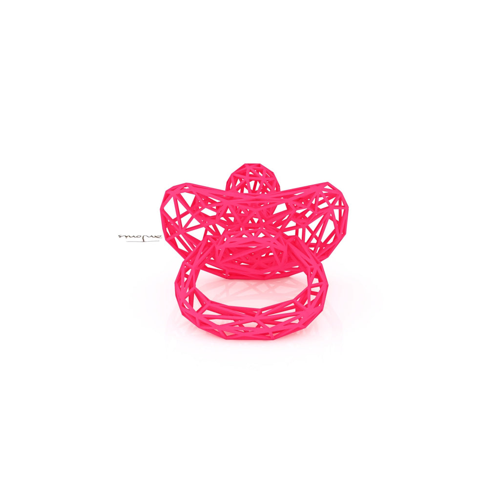 3D Sculpture for Newborn Girl by Antonis Kiourktsis (Pacifier Pink) 1