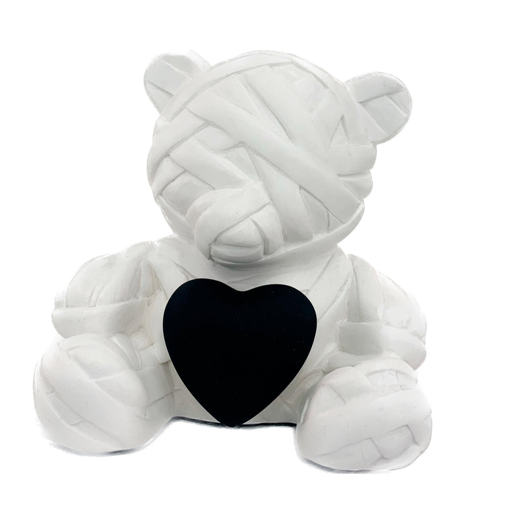 Teddy Bear with Metallic Colors by Stathis Alexopoulos (White)