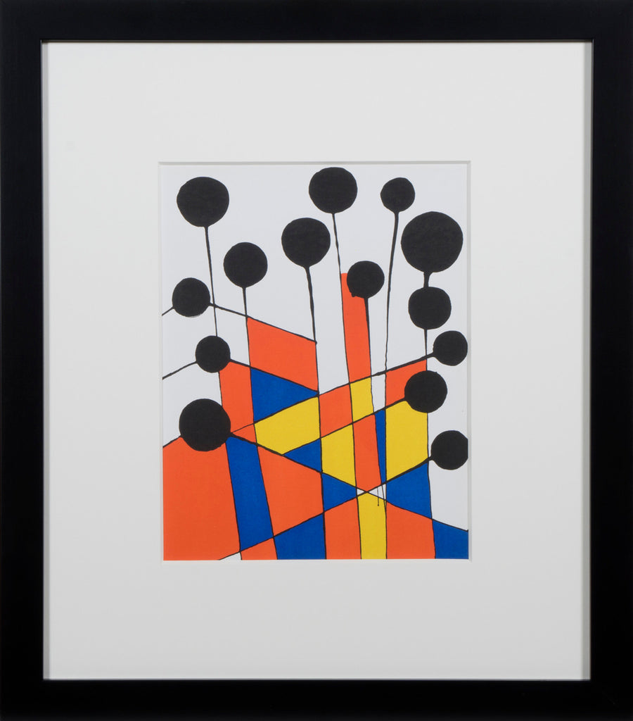 lithography Print by Alexander Calder (framed)