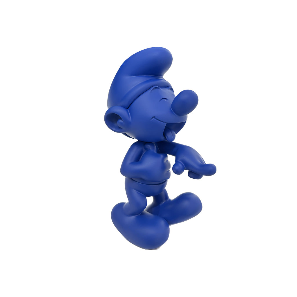 Blue Smurf Resin Sculpture by Leblon Delienne
